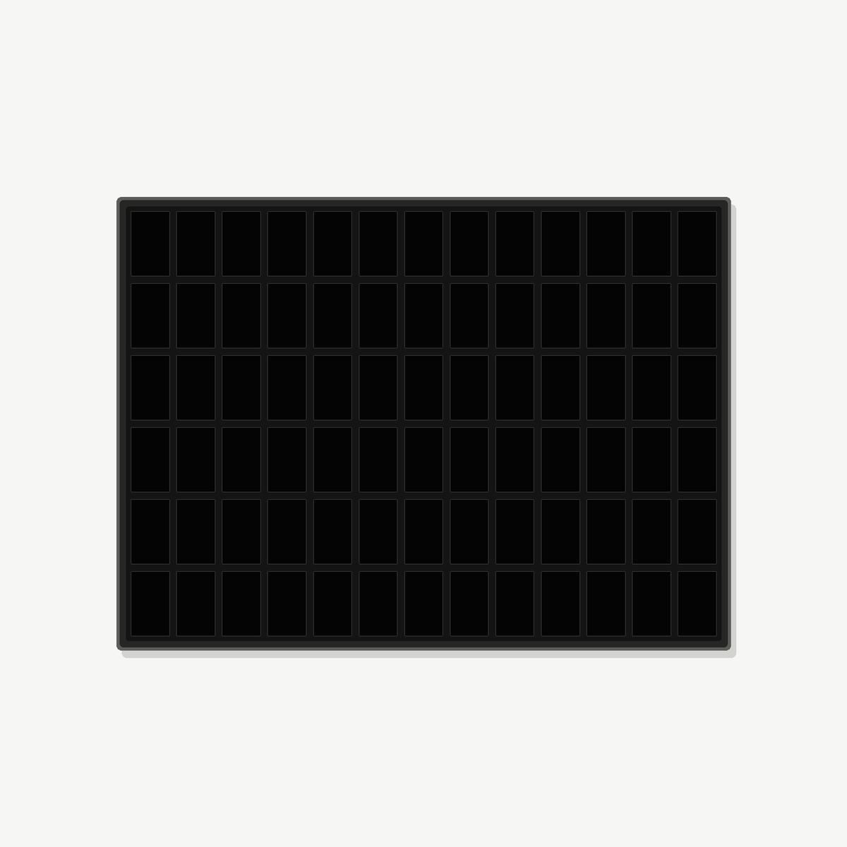 78 Grid (13×6) Aluminium Pokémon Trading Card Metal Wall Display Frame Case | PSA • CGC • BGS • One Touch | MTG • Yu-Gi-Oh • One Piece • Sports Cards - The Card Collective