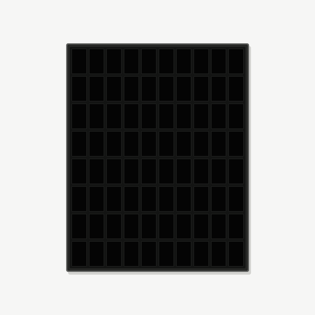 80 Grid (10×8) Aluminium Pokémon Trading Card Metal Wall Display Frame Case | PSA • CGC • BGS • One Touch | MTG • Yu-Gi-Oh • One Piece • Sports Cards - The Card Collective