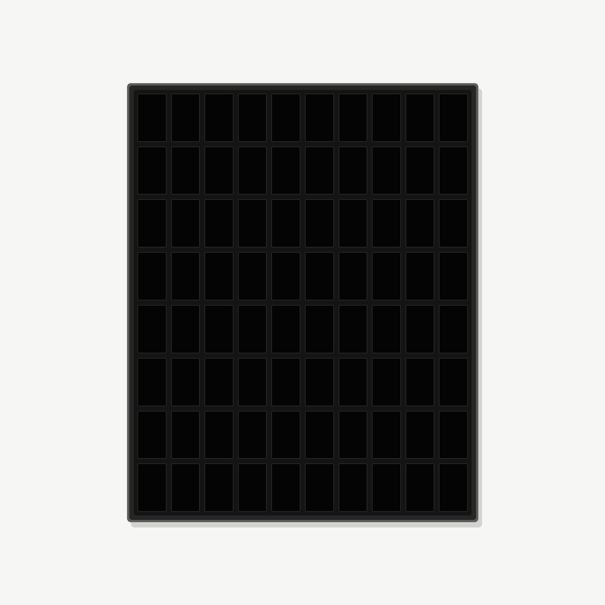 80 Grid (10×8) Aluminium Pokémon Trading Card Metal Wall Display Frame Case | PSA • CGC • BGS • One Touch | MTG • Yu-Gi-Oh • One Piece • Sports Cards - The Card Collective