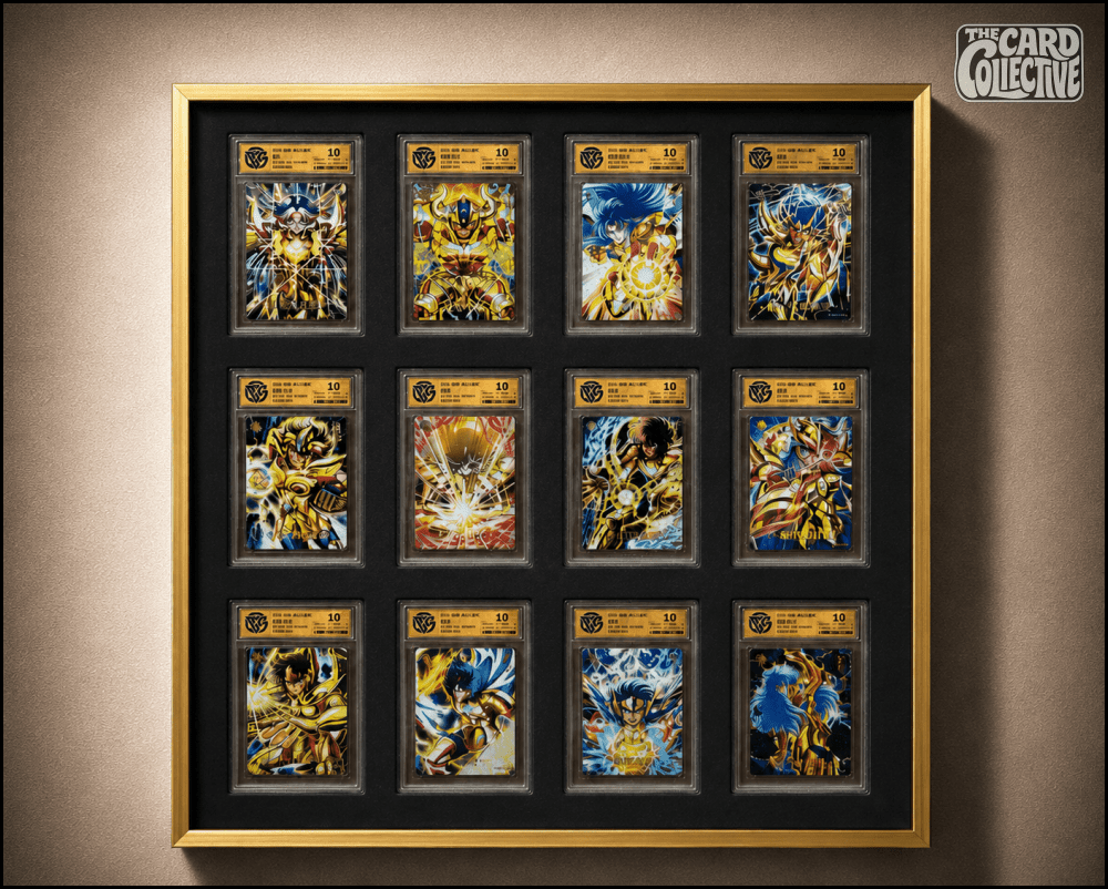 12 Grid Aluminium Pokémon Trading Card Metal Display Frame Case | PSA, BGS & One Touch | MTG • Yu-Gi-Oh • One Piece • Sports Cards - The Card Collective