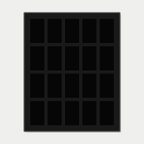 20 Grid (5×4) One Touch Aluminium Pokémon Trading Card Metal Wall Display Frame Case | MTG • Yu-Gi-Oh • One Piece • Sports Cards - The Card Collective