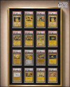 16 Grid Aluminium Pokémon Trading Card Metal Display Frame Case | PSA, BGS & One Touch | MTG • Yu-Gi-Oh • One Piece • Sports Cards - The Card Collective
