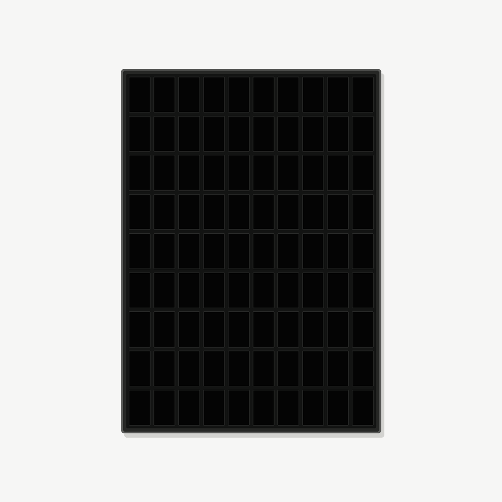 90 Grid (10×9) Aluminium Pokémon Trading Card Metal Wall Display Frame Case | PSA • CGC • BGS • One Touch | MTG • Yu-Gi-Oh • One Piece • Sports Cards - The Card Collective