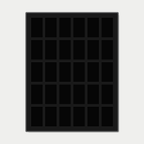 30 Grid (6×5) One Touch Aluminium Pokémon Trading Card Metal Wall Display Frame Case | MTG • Yu-Gi-Oh • One Piece • Sports Cards - The Card Collective