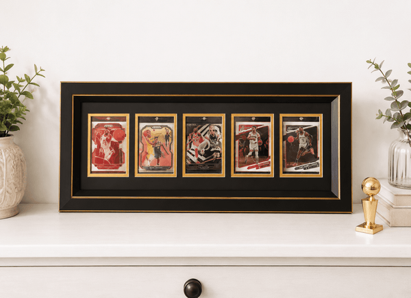 5 Grid OneTouch Magnetic Pokémon Trading Card Wall Display Frame Case | MTG • Yu-Gi-Oh • One Piece • Sports Cards - The Card Collective