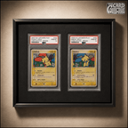 2 Grid Aluminium Pokémon Trading Card Metal Display Frame Case | PSA, BGS & One Touch | MTG • Yu-Gi-Oh • One Piece • Sports Cards - The Card Collective
