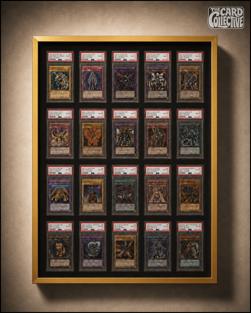 20 Grid Aluminium Pokémon Trading Card Metal Display Frame Case | PSA, BGS & One Touch | MTG • Yu-Gi-Oh • One Piece • Sports Cards - The Card Collective