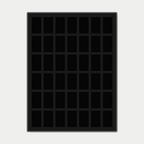 42 Grid (7×6) One Touch Aluminium Pokémon Trading Card Metal Wall Display Frame Case | MTG • Yu-Gi-Oh • One Piece • Sports Cards - The Card Collective
