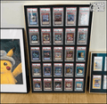 25 Grid Aluminium Pokémon Trading Card Metal Display Frame Case | PSA, BGS & One Touch | MTG • Yu-Gi-Oh • One Piece • Sports Cards - The Card Collective