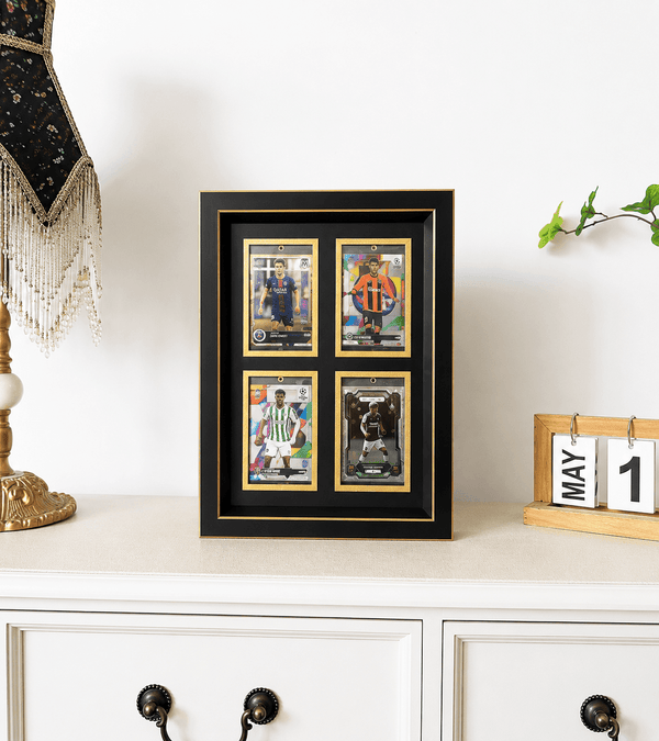 4 Grid OneTouch Magnetic Pokémon Trading Card Wall Display Frame Case | MTG • Yu-Gi-Oh • One Piece • Sports Cards - The Card Collective