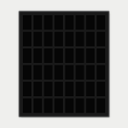 48 Grid (8×6) One Touch Aluminium Pokémon Trading Card Metal Wall Display Frame Case | MTG • Yu-Gi-Oh • One Piece • Sports Cards - The Card Collective