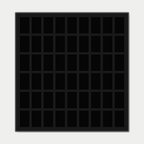 54 Grid (9×6) One Touch Aluminium Pokémon Trading Card Metal Wall Display Frame Case | MTG • Yu-Gi-Oh • One Piece • Sports Cards - The Card Collective