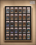 30 Grid Aluminium Pokémon Trading Card Metal Display Frame Case | PSA, BGS & One Touch | MTG • Yu-Gi-Oh • One Piece • Sports Cards - The Card Collective