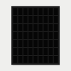 63 Grid (9×7) One Touch Aluminium Pokémon Trading Card Metal Wall Display Frame Case | MTG • Yu-Gi-Oh • One Piece • Sports Cards - The Card Collective