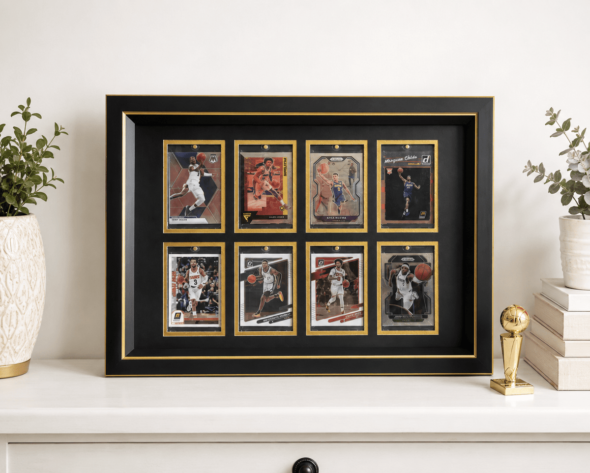 8 Grid OneTouch Magnetic Pokémon Trading Card Display Frame Case | MTG • Yu-Gi-Oh • One Piece • Sports Cards - The Card Collective