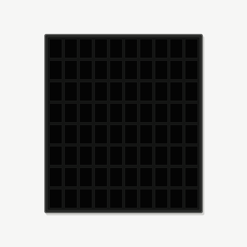 80 Grid (10×8) Aluminium Pokémon Trading Card Metal Wall Display Frame Case | PSA • CGC • BGS • One Touch | MTG • Yu-Gi-Oh • One Piece • Sports Cards - The Card Collective