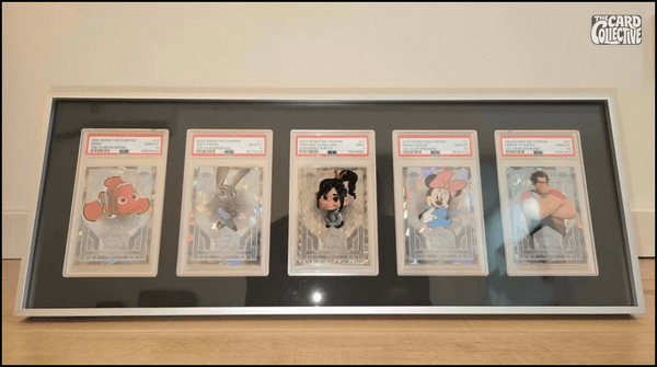 5 Grid Aluminium Pokémon Trading Card Metal Display Frame Case | PSA, BGS & One Touch | MTG • Yu-Gi-Oh • One Piece • Sports Cards - The Card Collective