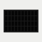 40 Grid (10×4) One Touch Aluminium Pokémon Trading Card Metal Wall Display Frame Case | MTG • Yu-Gi-Oh • One Piece • Sports Cards - The Card Collective