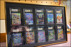 54 Grid Aluminium Pokémon Trading Card Metal Display Frame Case | PSA, BGS & One Touch | MTG • Yu-Gi-Oh • One Piece • Sports Cards - The Card Collective