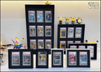 54 Grid Aluminium Pokémon Trading Card Metal Display Frame Case | PSA, BGS & One Touch | MTG • Yu-Gi-Oh • One Piece • Sports Cards - The Card Collective