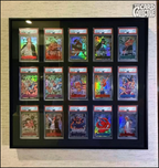 54 Grid Aluminium Pokémon Trading Card Metal Display Frame Case | PSA, BGS & One Touch | MTG • Yu-Gi-Oh • One Piece • Sports Cards - The Card Collective
