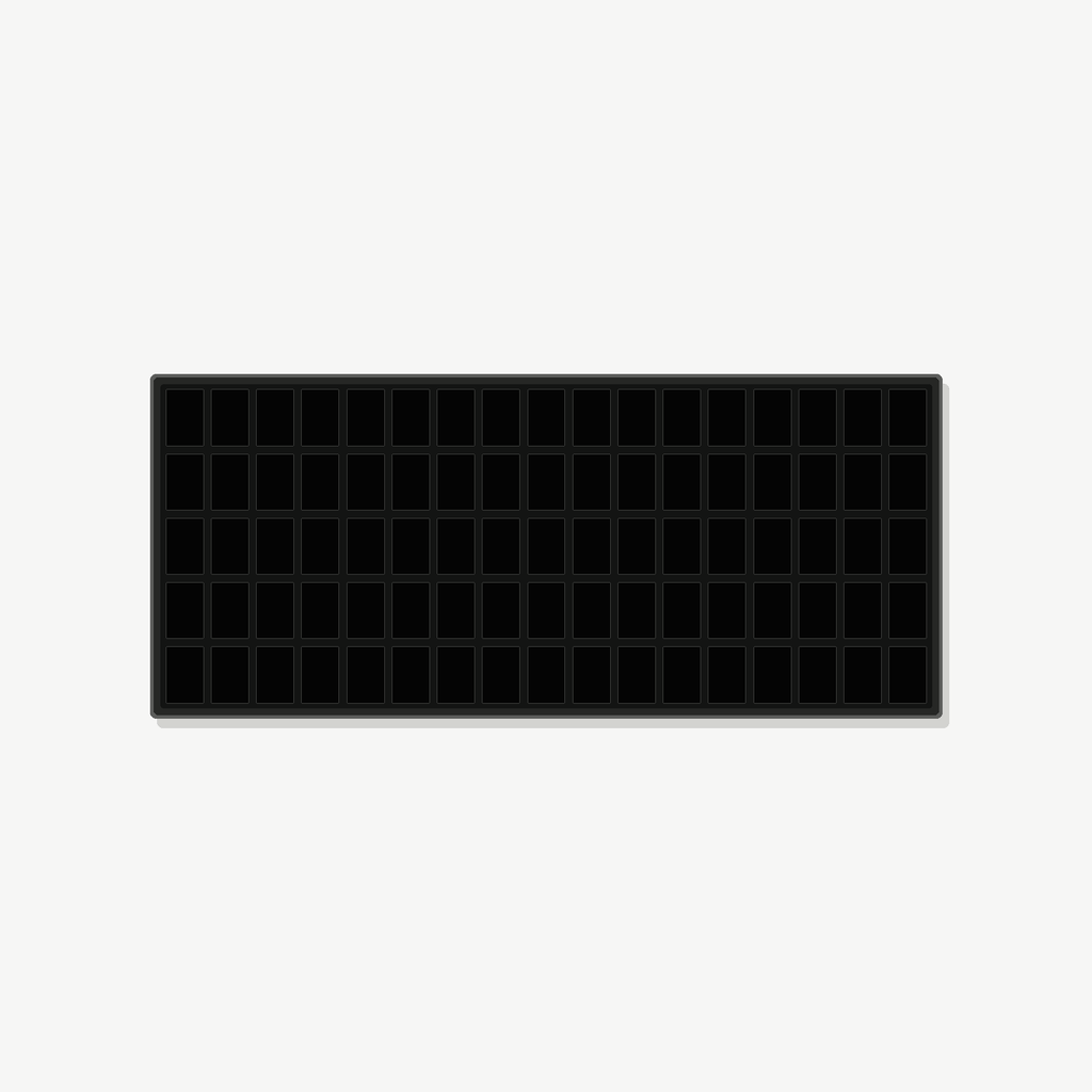85 Grid (17×5) Aluminium Pokémon Trading Card Metal Wall Display Frame Case | PSA • CGC • BGS • One Touch | MTG • Yu-Gi-Oh • One Piece • Sports Cards - The Card Collective