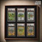 6 Grid Aluminium Pokémon Trading Card Metal Display Frame Case | PSA, BGS & One Touch | MTG • Yu-Gi-Oh • One Piece • Sports Cards - The Card Collective