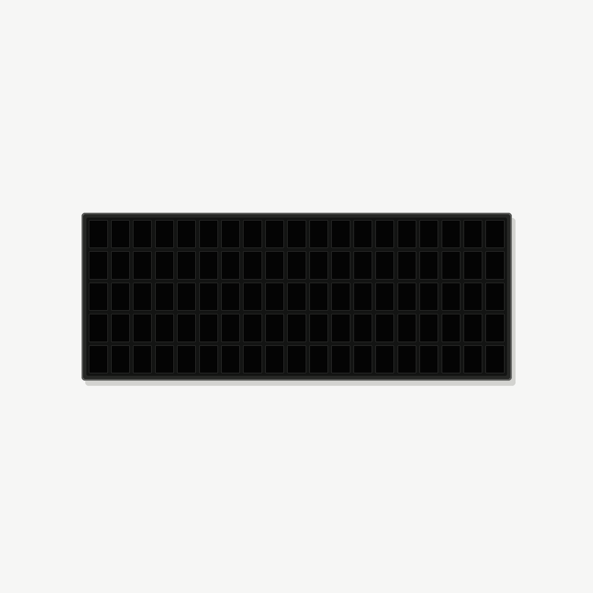 95 Grid (19×5) Aluminium Pokémon Trading Card Metal Wall Display Frame Case | PSA • CGC • BGS • One Touch | MTG • Yu-Gi-Oh • One Piece • Sports Cards - The Card Collective