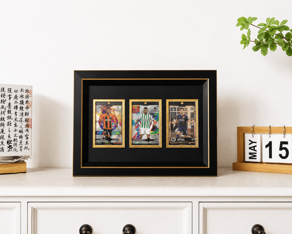 3 Grid OneTouch Magnetic Pokémon Trading Card Display Frame Case | MTG • Yu-Gi-Oh • One Piece • Sports Cards - The Card Collective