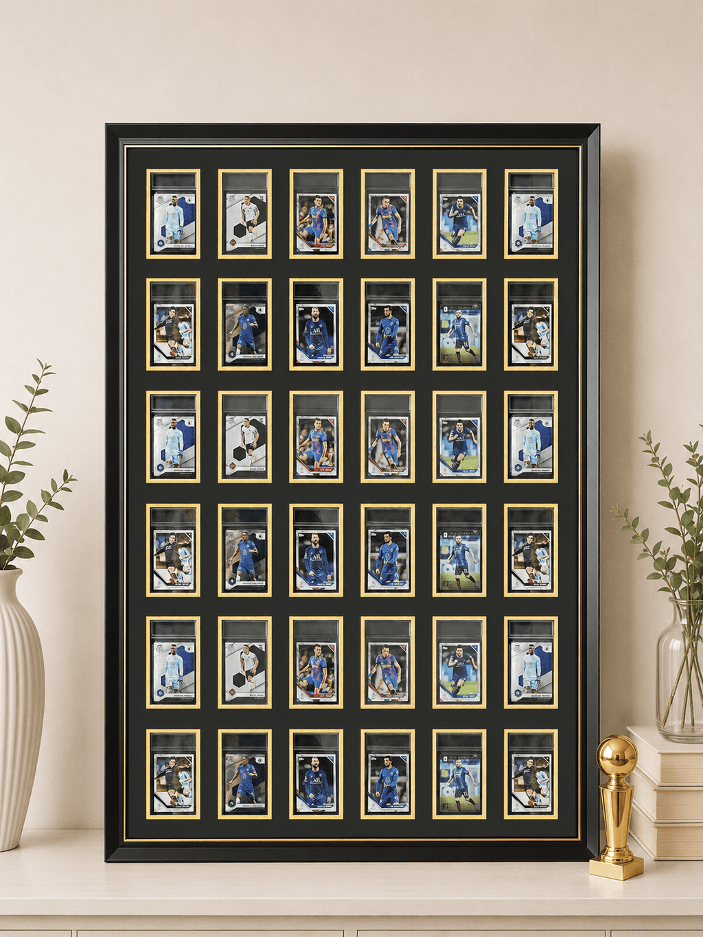 36 Grid PSA/CGC Pokémon Graded Slab Trading Card Display Frame Case | MTG • Yu-Gi-Oh • One Piece • Sports Cards - The Card Collective