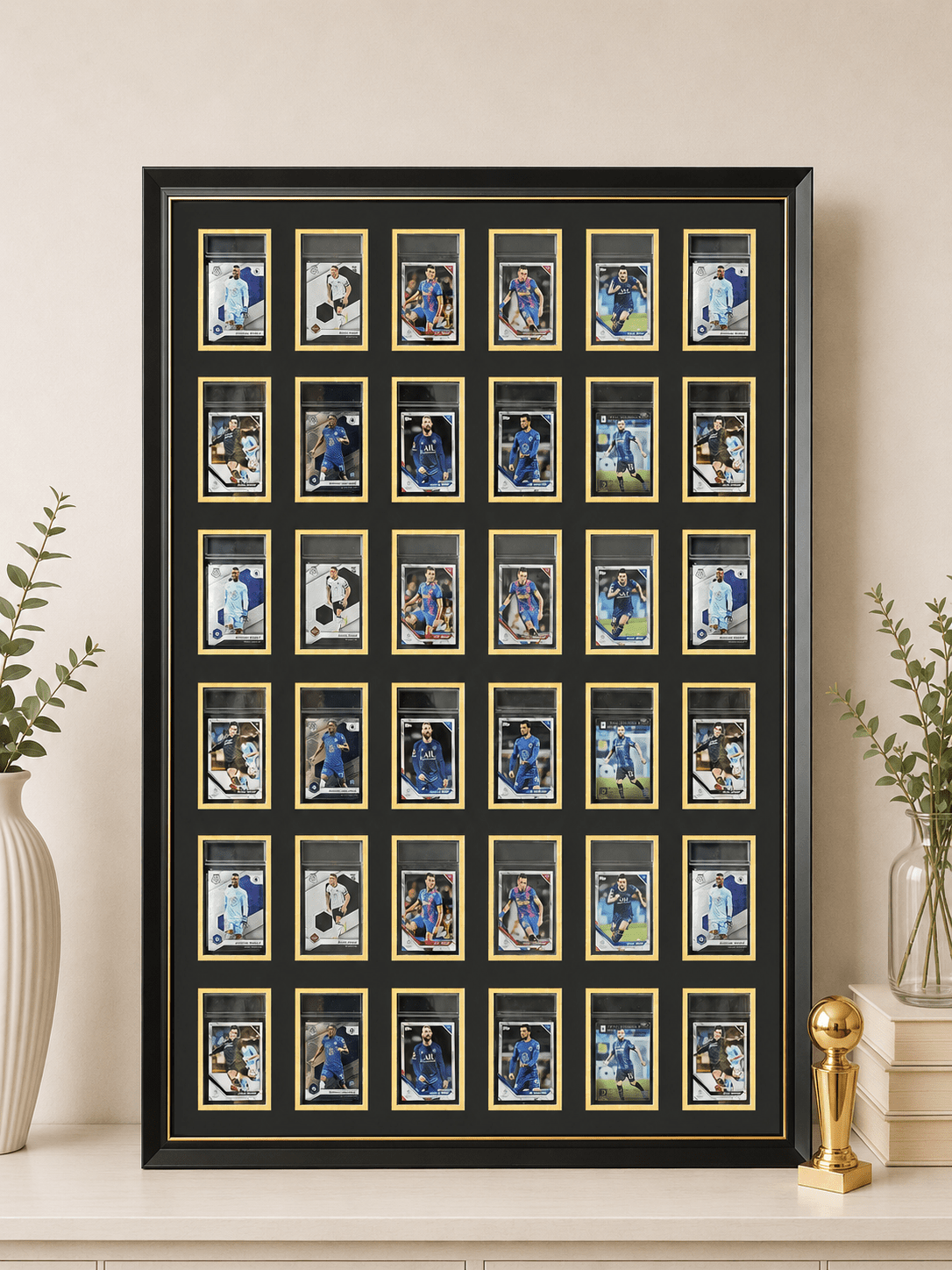 36 Grid PSA/CGC Pokémon Graded Slab Trading Card Display Frame Case | MTG • Yu-Gi-Oh • One Piece • Sports Cards - The Card Collective
