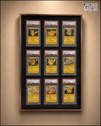 9 Grid Aluminium Pokémon Trading Card Metal Display Frame Case | PSA, BGS & One Touch | MTG • Yu-Gi-Oh • One Piece • Sports Cards - The Card Collective