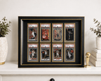 8 Grid PSA/CGC Pokémon Graded Slab Trading Card Display Frame Case | MTG • Yu-Gi-Oh • One Piece • Sports Cards - The Card Collective
