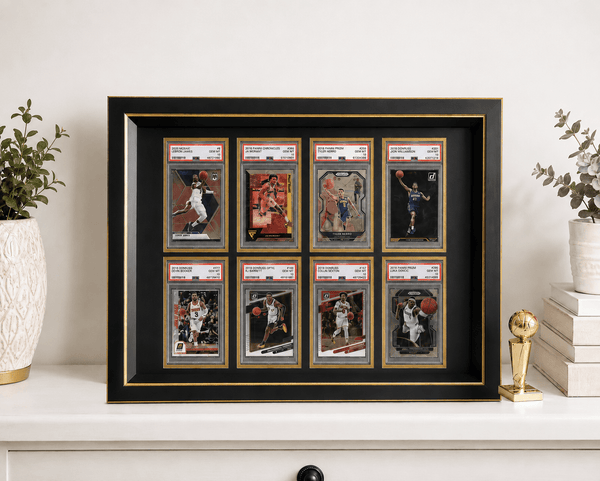 8 Grid PSA/CGC Pokémon Graded Slab Trading Card Display Frame Case | MTG • Yu-Gi-Oh • One Piece • Sports Cards - The Card Collective