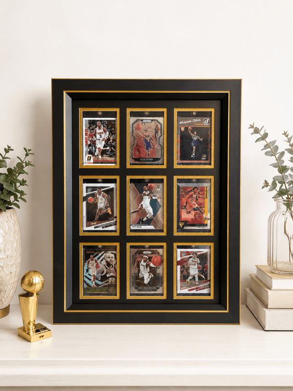 9 Grid OneTouch Magnetic Pokémon Trading Card Display Frame Case | MTG • Yu-Gi-Oh • One Piece • Sports Cards - The Card Collective