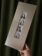 Aluminium Photo Strip Display Frame | Custom Metal Frame for Photobooth Prints - The Card Collective