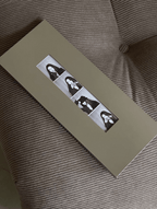 Aluminium Photo Strip Display Frame | Custom Metal Frame for Photobooth Prints - The Card Collective