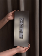 Aluminium Photo Strip Display Frame | Custom Metal Frame for Photobooth Prints - The Card Collective