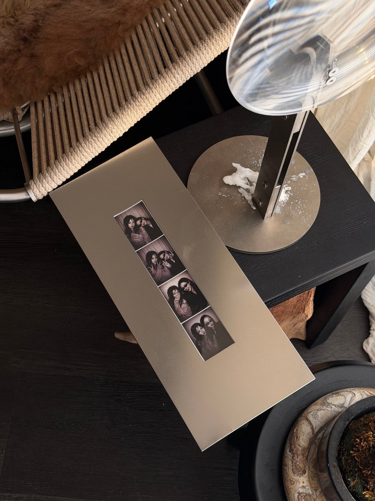 Aluminium Photo Strip Display Frame | Custom Metal Frame for Photobooth Prints - The Card Collective