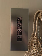 Aluminium Photo Strip Display Frame | Custom Metal Frame for Photobooth Prints - The Card Collective