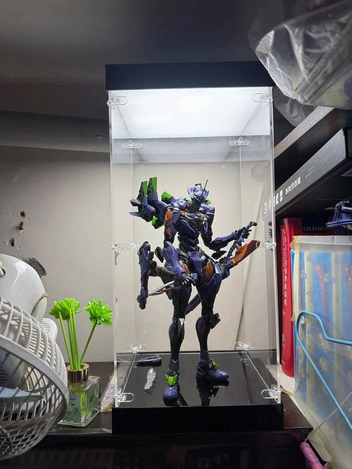 Acrylic Display Case | Premium Dual-LED Dustproof Display Box for LEGO, Statues, Models & Memorabilia - The Card Collective