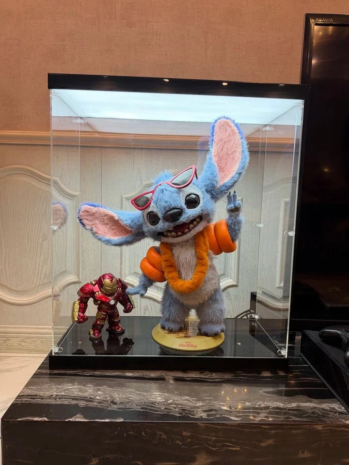 Acrylic Display Case | Premium Dual-LED Dustproof Display Box for LEGO, Statues, Models & Memorabilia - The Card Collective