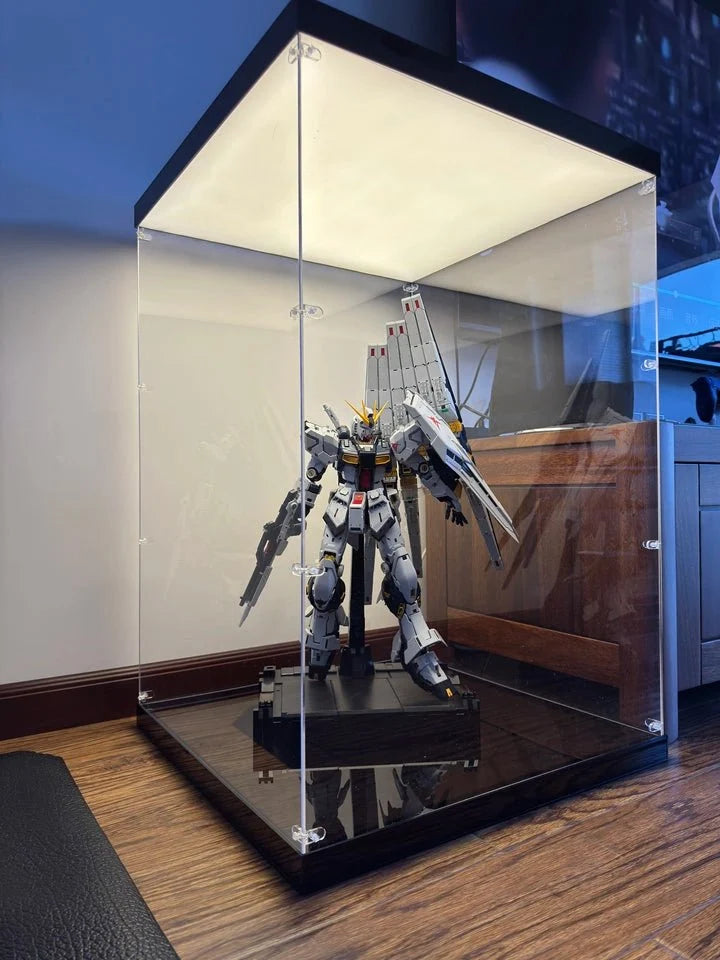 Acrylic Display Case | Premium Dual-LED Dustproof Display Box for LEGO, Statues, Models & Memorabilia - The Card Collective