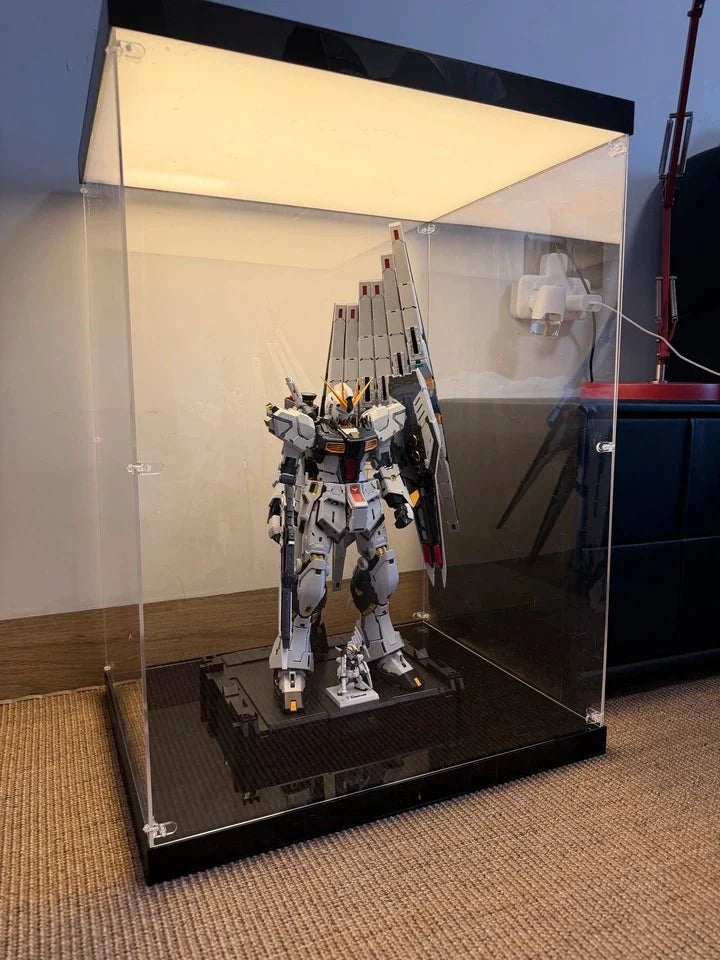 Acrylic Display Case | Premium Dual-LED Dustproof Display Box for LEGO, Statues, Models & Memorabilia - The Card Collective