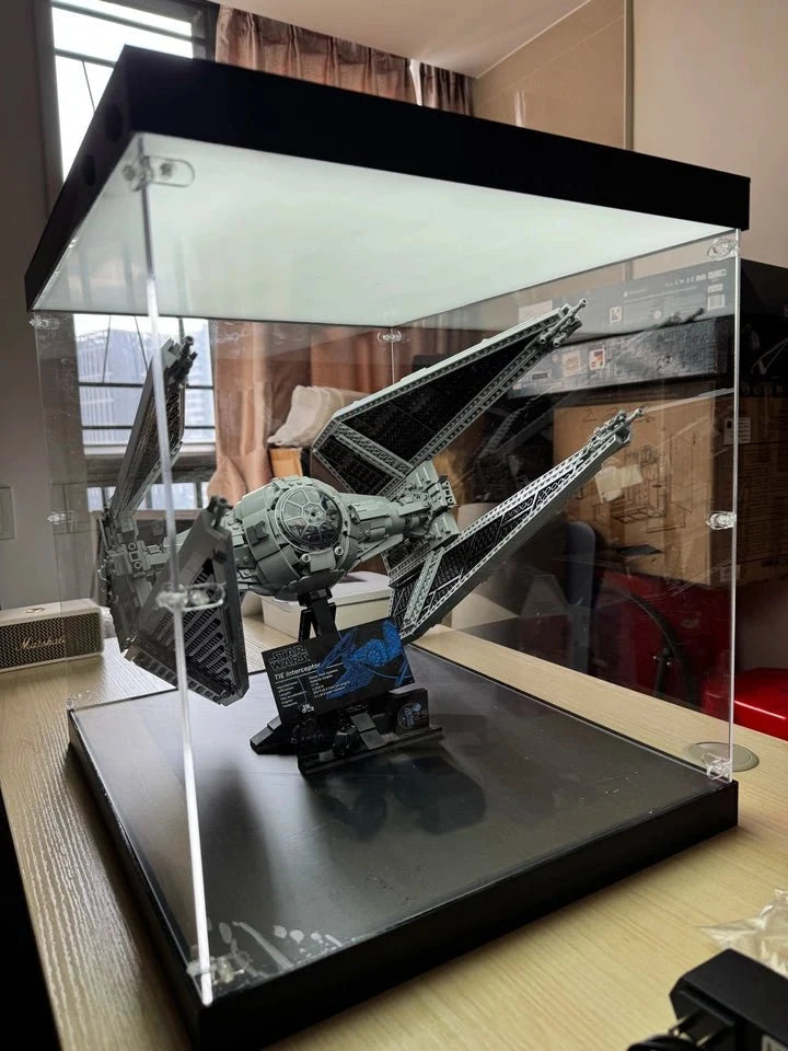 Acrylic Display Case | Premium Dual-LED Dustproof Display Box for LEGO, Statues, Models & Memorabilia - The Card Collective