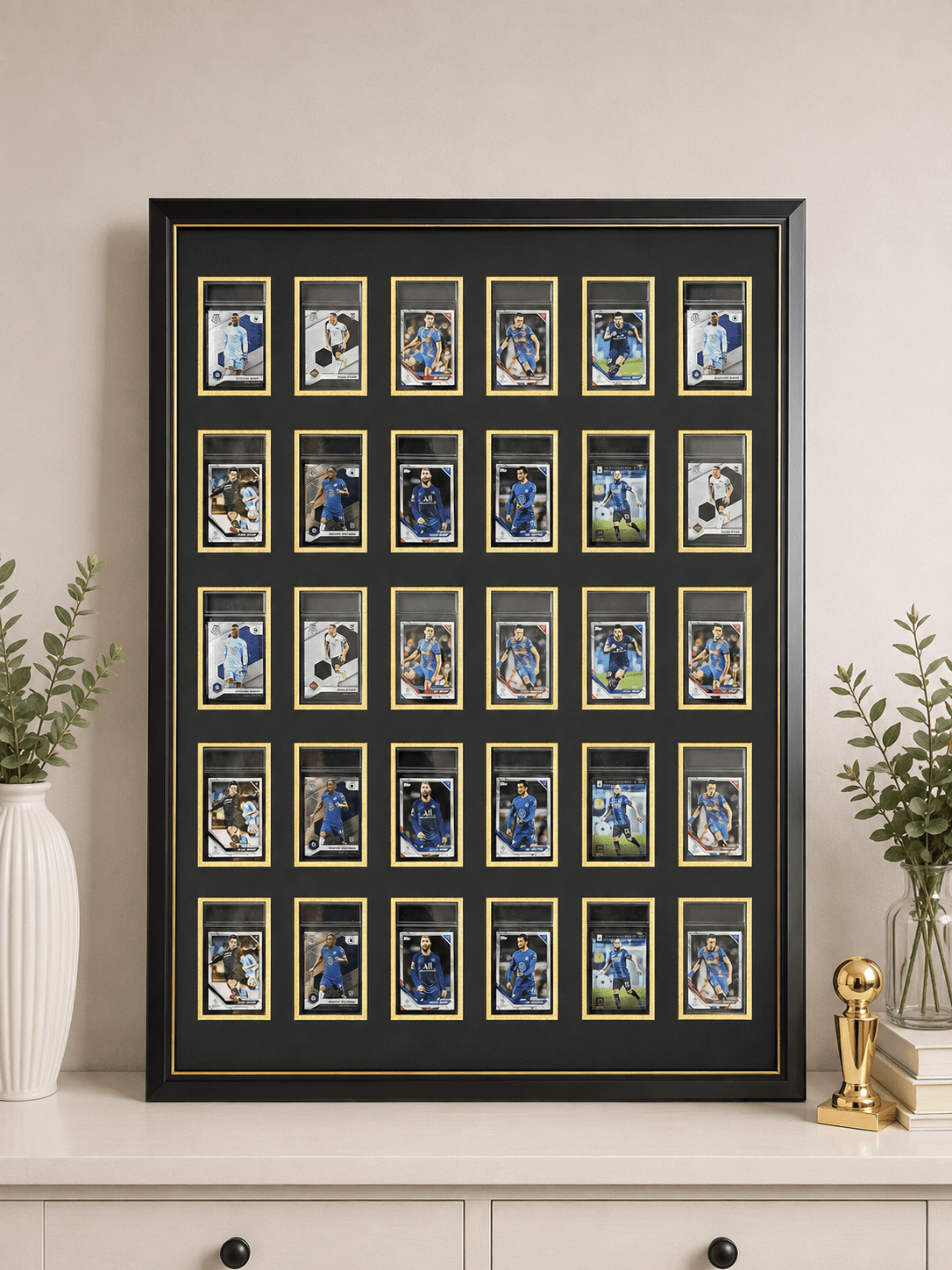 30 Grid PSA/CGC Pokémon Graded Slab Trading Card Display Frame Case | MTG • Yu-Gi-Oh • One Piece • Sports Cards - The Card Collective