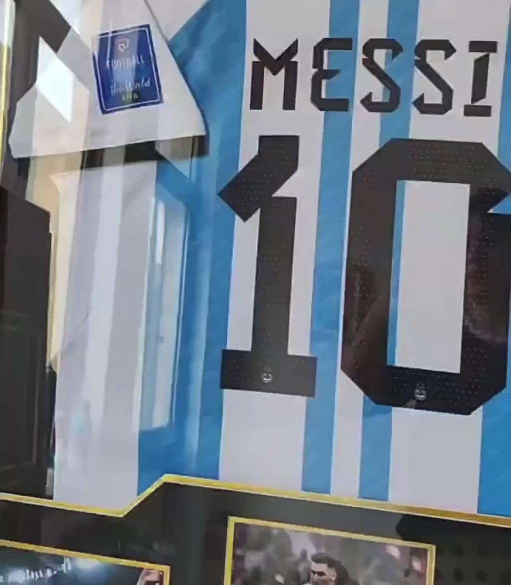 Sports Jersey & Shirt Display Frame Case | Football • Soccer • Basketball • Rugby • Baseball • Hockey